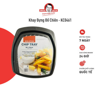 Khay đựng đồ chiên không dính uncle bills 38x34 cm hàng nhập khẩu - kc0461