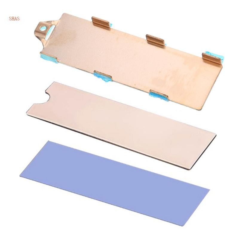 M.2 NVMe 2280 SSD Heatsink M.2 Copper NVMe Solid Hard Drive Heat Sink Coolers