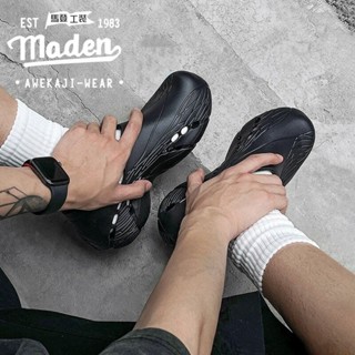 Thương hiệu MADEN 2025 giày đầu bếp mới dép nam mùa hè chống trượt giày lỗ đi biển một chân