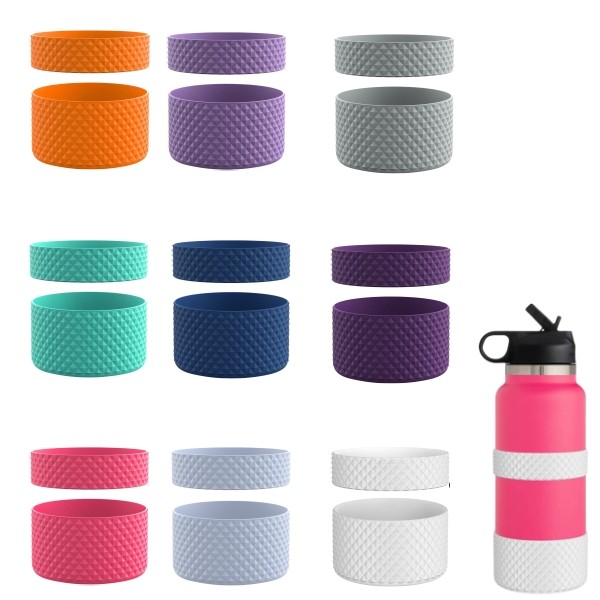 Tay áo giáp silicon Hydro Flask – Vỏ bảo vệ chống sốc cho chai 12oz-40oz