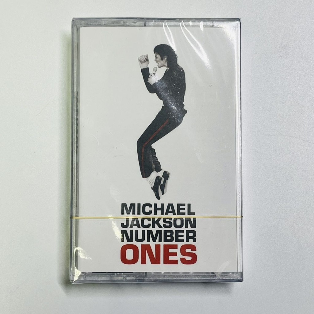 Băng 8-4-181 Thương Hiệu Mới Michael Jackson Number ONE Walkman Cassette Với Sách Lời Tinh Tế Casset