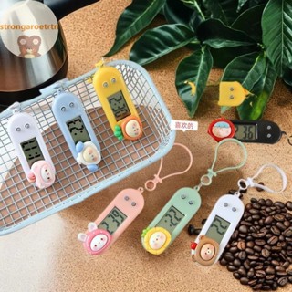 Strongaroetrtn Hoạt Hình Di Động Đồng Hồ Móc Khóa Im Lặng Điện Tử Đồng Hồ Túi Trang Trí Túi Thời Trang Trang Trang Trí VN