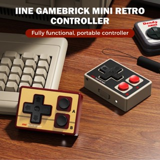 IINE Gamebrick Mini Retro Bộ điều khiển / Bộ điều khiển di động / Tuổi thọ pin dài 10 giờ / Khả năng tương thích đa nền tảng / Hỗ trợ chuột a
