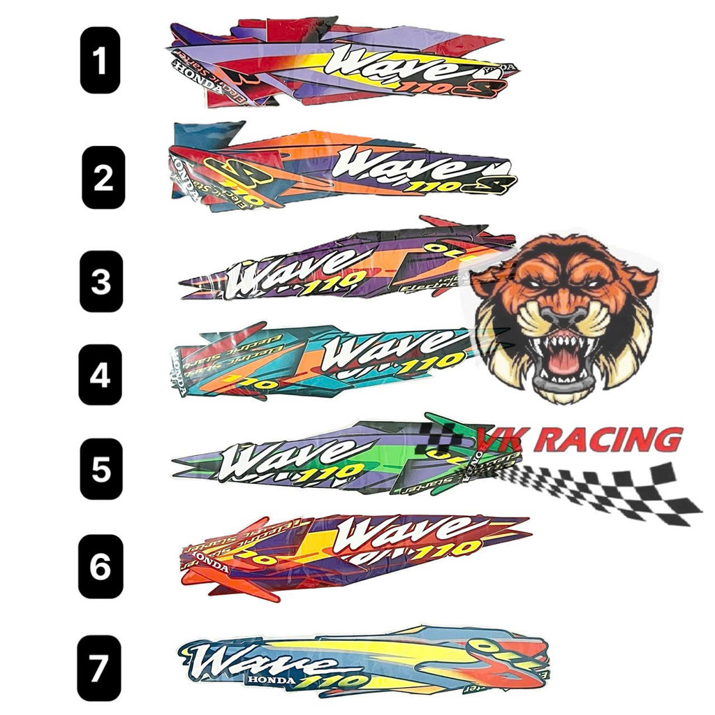 Tem wave thái 110 - wave alpha - wave nhỏ