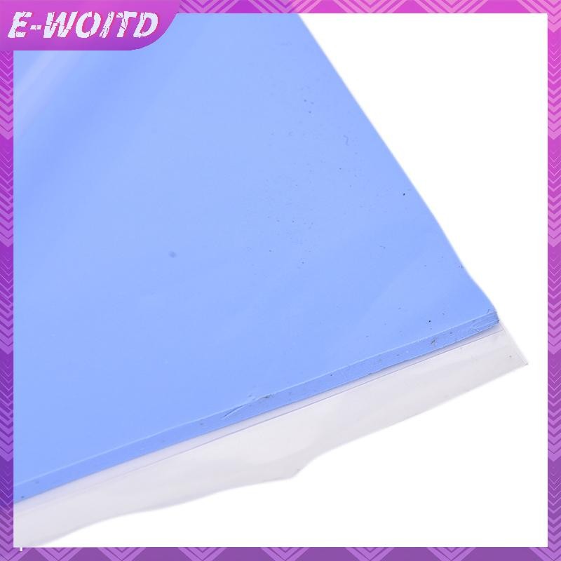 E-woitd Blue GPU CPU Tản nhiệt Làm mát Tấm silicon dẫn nhiệt 100mmx100mmx2mm HNVN
