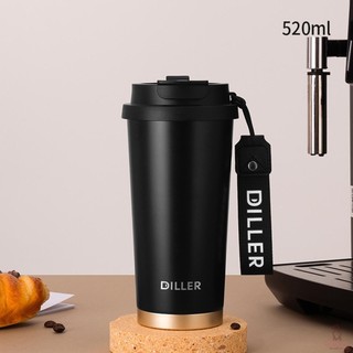 Cốc du lịch cà phê cách nhiệt Dễ uống Cốc thể thao thiết kế sành điệu