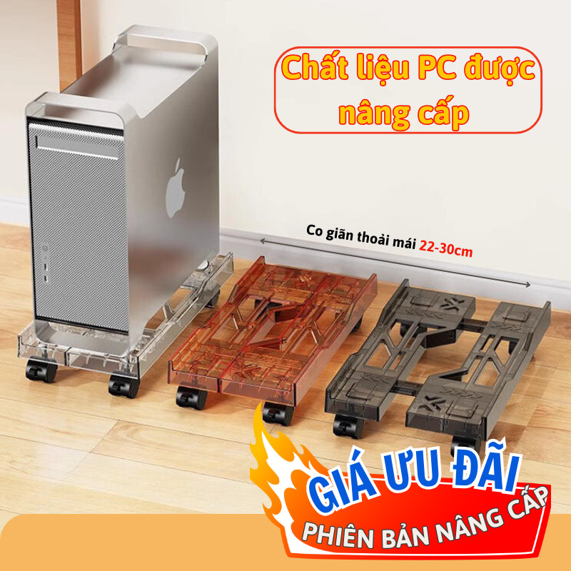 Kệ Đỡ CPU Joful Home Di Động, Bánh Xe Lăn Êm, Rộng Thu–Mở Linh Hoạt, Mẫu Đa Dạng