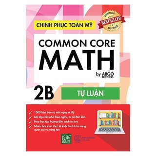 Sách - chinh phục toán mỹ - common core math