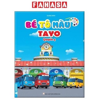 Sách Bé Tô Màu Tayo - Quyển 4