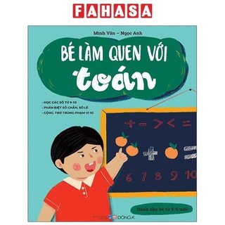 Sách bé làm quen với toán