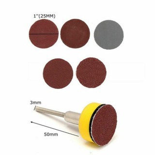 Bộ đánh bóng gỗ mài đĩa chà nhám 1 inch 25mm