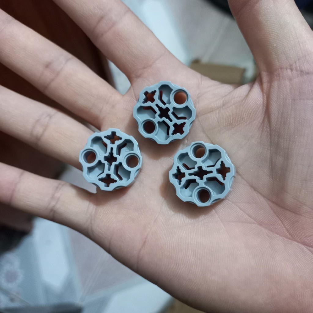 COMBO 3 Gạch Technic Kết Nối Trục Tròn Với 2 Lỗ Chốt Và 3 Lỗ Trục 3x3 NO.1616 - Đồ Chơi Lắp Ráp Tươn