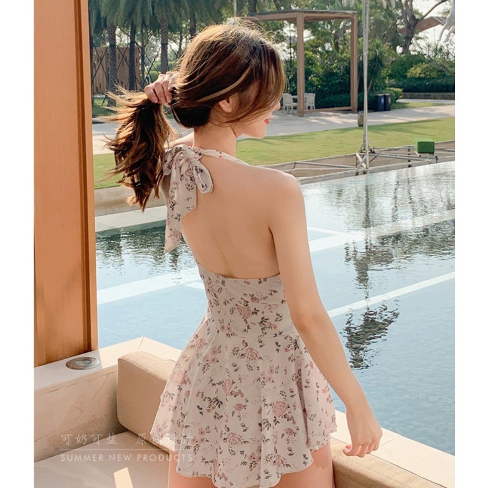 RICH-THEY Đồ Bơi Một Mảnh Họa Tiết Hoa Dành Cho Nữ Bikini Thời Trang Mới Đi Biển Suối Nước Nóng | BigBuy360 - bigbuy360.vn