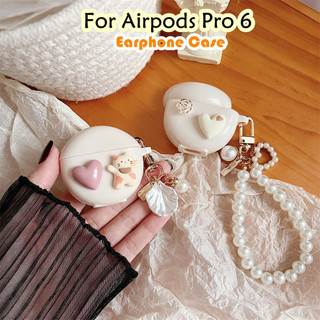【Hot sale】Cho Airpods Pro 6 ốp tai ng Case Vỏ Bảo Vệ DIY phim hoạt hình Buồn cười Hộp Sạc Tai Nghe