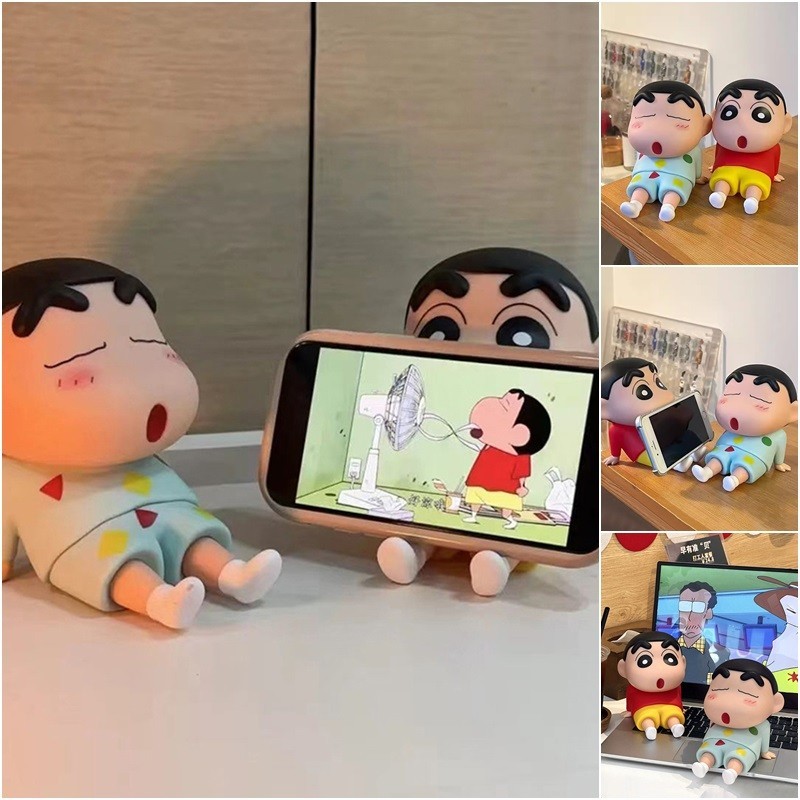 Crayon Shin-chan Giá đỡ điện thoại Hoạt hình Giá đỡ điện thoại di động Trang trí Deask