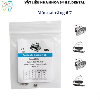 Mắc cài răng 6 - Mắc cài răng 7 - Mắc cài chỉnh nha