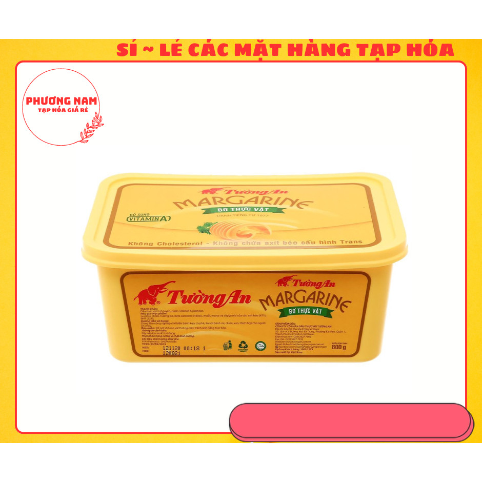 Bơ Thực Vật Tường An 800g