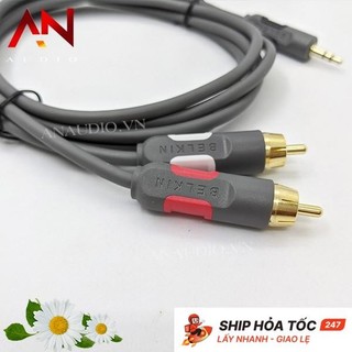 Dây jack 3.5 ra 2 AV Belkin 1.8m