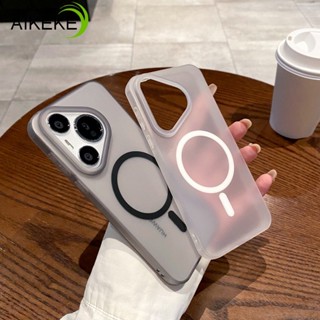 Dành Cho Huawei Pura 70 Pro Ultra Nova 12 11 10 Pro Ultra Mate 60 50 40 Pro Plus P60 P50 P40 Pro Plus Vỏ Điện Thoại PC Cứng Không Dây Từ Doanh Nghiệp Đơn Giản Mờ Trong Suốt