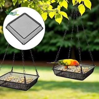 Khay đựng thức ăn cho chim MNTT Lưới kim loại Sân vườn thực tế