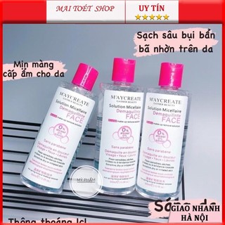  Nước tẩy trang Maycreate cho da dầu da mụn chính hãng nội địa trung 