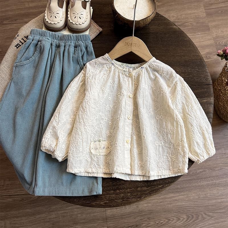 Girls long sleeve shirts Fashion baby girl long sleeve tops Children's autumn shirts