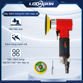 LOONPON Máy đánh bóng khí nén Máy mài Mini Máy mài đánh bóng Máy mài cầm tay Máy chà nhám đĩa
