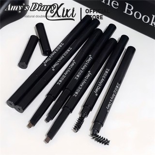 Amy 'S Diary Bút chì kẻ mày 2 trong 1 Bút chì kẻ mày phong phú và đầy đủ màu Thông số kỹ thuật thông thường Đồ trang điểm cần thiết có sẵn nhiều màu Amys Nhật ký Bút chì kẻ mày Trang điểm