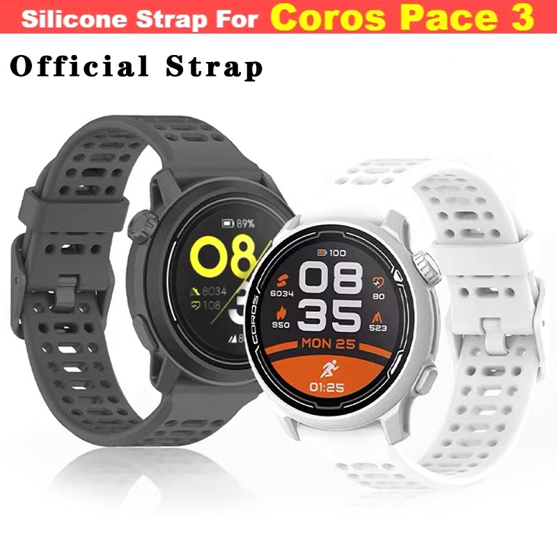 Dây Đeo Silicon Cho Coros Pace 3 Đồng Hồ Thông Minh Dây Đeo Tay Vòng Tay Pace3 Thay Thế Dây Đeo Tay 