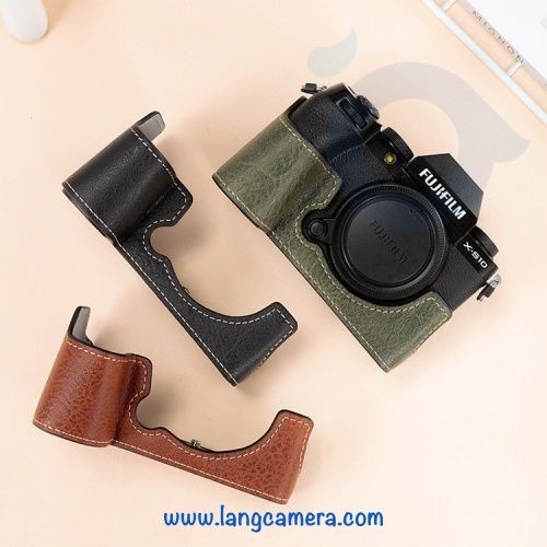 Bao Da  Halfcase Máy Ảnh Fujifilm X-S10 - Mẫu Xịn