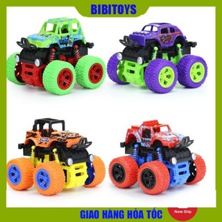 Đồ chơi ô tô địa hình bánh đà - xe nhào lộn siêu khỏe cho bé trai/gái cực chất