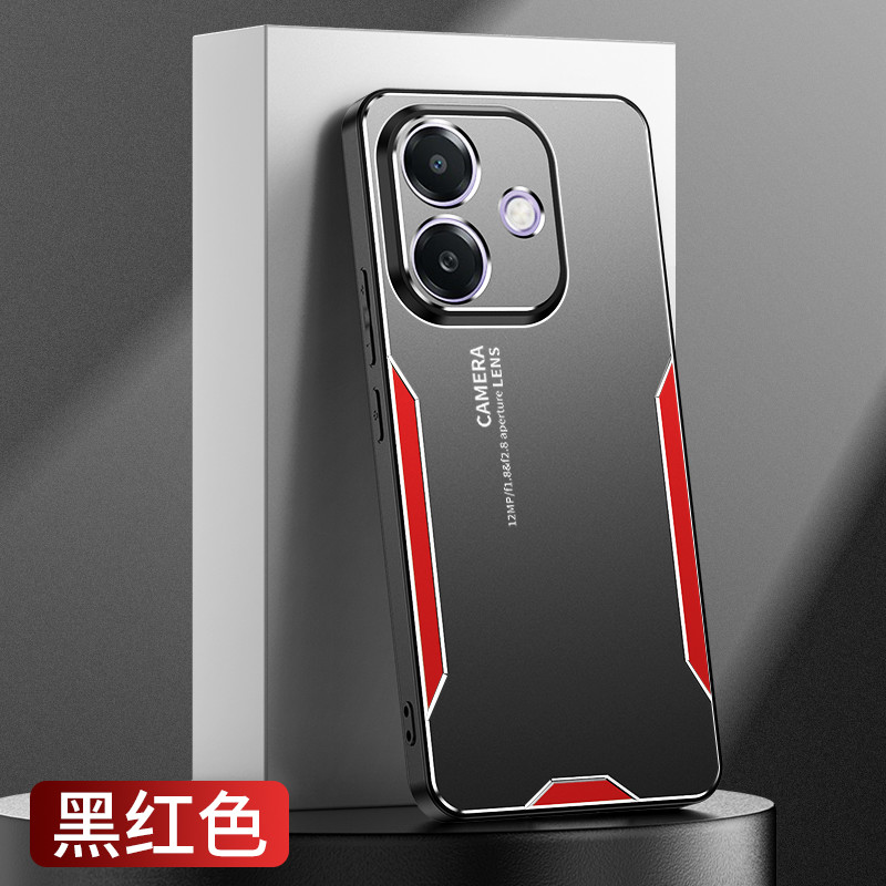 Dành Cho OPPO A3X 5G Ốp Lưng Kim Loại Cứng Chống Sốc Toàn Diện Ốp Lưng Cho OPPO A3X 5G Vỏ Điện Thoại