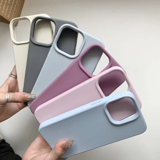 Ốp Lưng iPhone TPU Silicon Mềm Lót Nhung Chống Bẩn, Tinh Tế cho iP 6/6s/7/8/Plus/X/XS/XR/11/12/13/14/15/16/Pro/Max