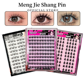  Mengjieshangpin Keo Free Tự Dính 3D Cụm Lông Mi Giả Tự Nhiên 