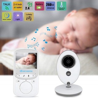 Máy báo khóc kiểm soát nhiệt độ có chế độ quay ban đêm Baby Monitor 2.4Ghz RoHS CE 🎉Best Seller Tony🎉