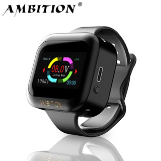 Ambition S1 Plus 2400mAh Pin hình xăm không dây Đồng hồ di động Nguồn điện Màn hình cảm ứng cho máy xăm Bút quay Nghệ sĩ