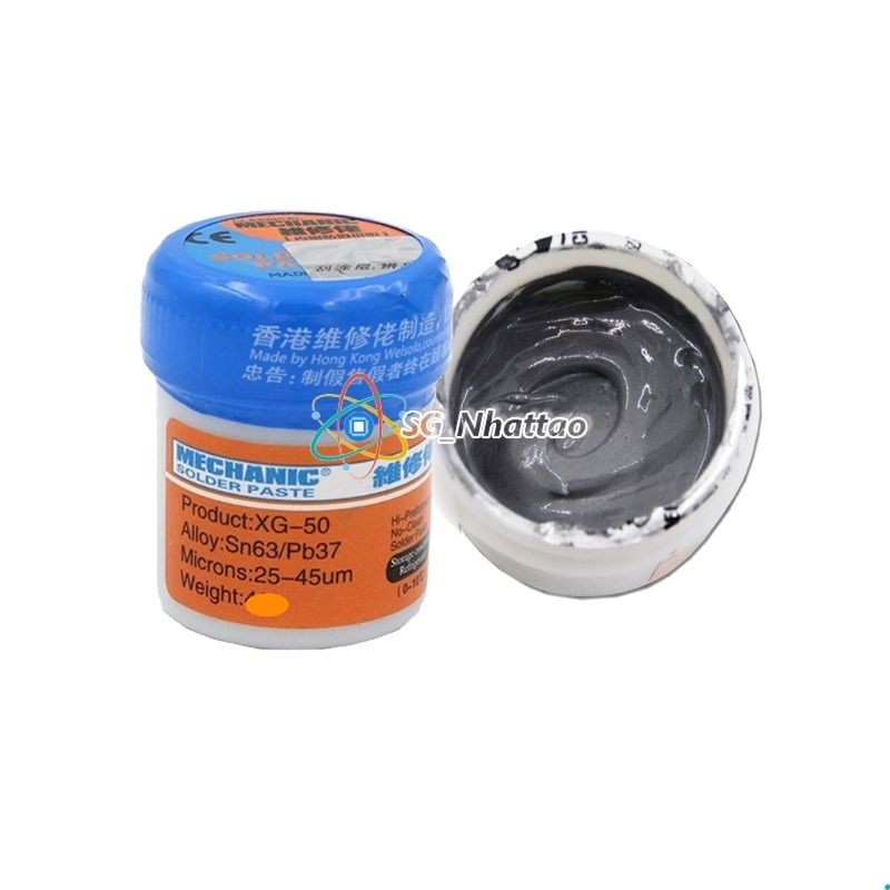 Thiếc bột, Chì bột Mechanic Solder Paste XG-50 SN63Pb37