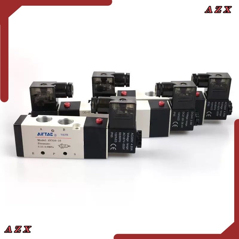 Van điện từ Thái Lan Model 4V310-08 Và 4V310-10 (AC220v / DC24v)