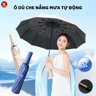 ô che mưa,ô tự động,ô dù đóng mở tự động 24 nan chắc chắn màu sắc đa dạng đi mưa nắng tiện lợi