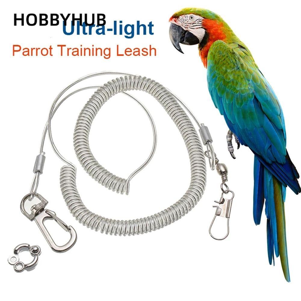 HOBBYHUB Dây đeo/Vòng đeo chân chim vẹt chống cắn linh hoạt siêu nhẹ chất lượng cao dùng để huấn luyện bay cho chim
