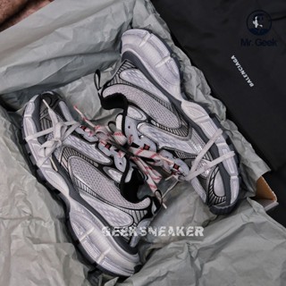 [GeekSneaker] Giày Sneaker cổ thấp Balenciaga 3XL - Metallic Sliver Black