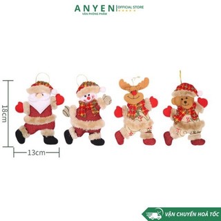 Gấu Bông Trang trí noel cây thông