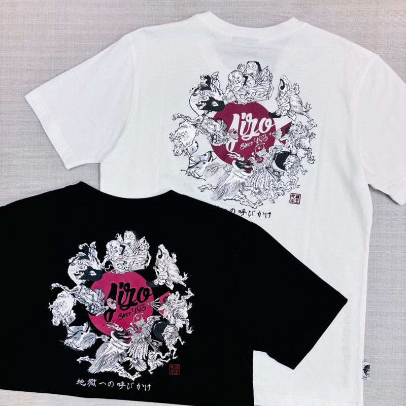 Áo thun nam tay ngắn thiết kế logo và hình in độc đáo Jizo Xiaowang