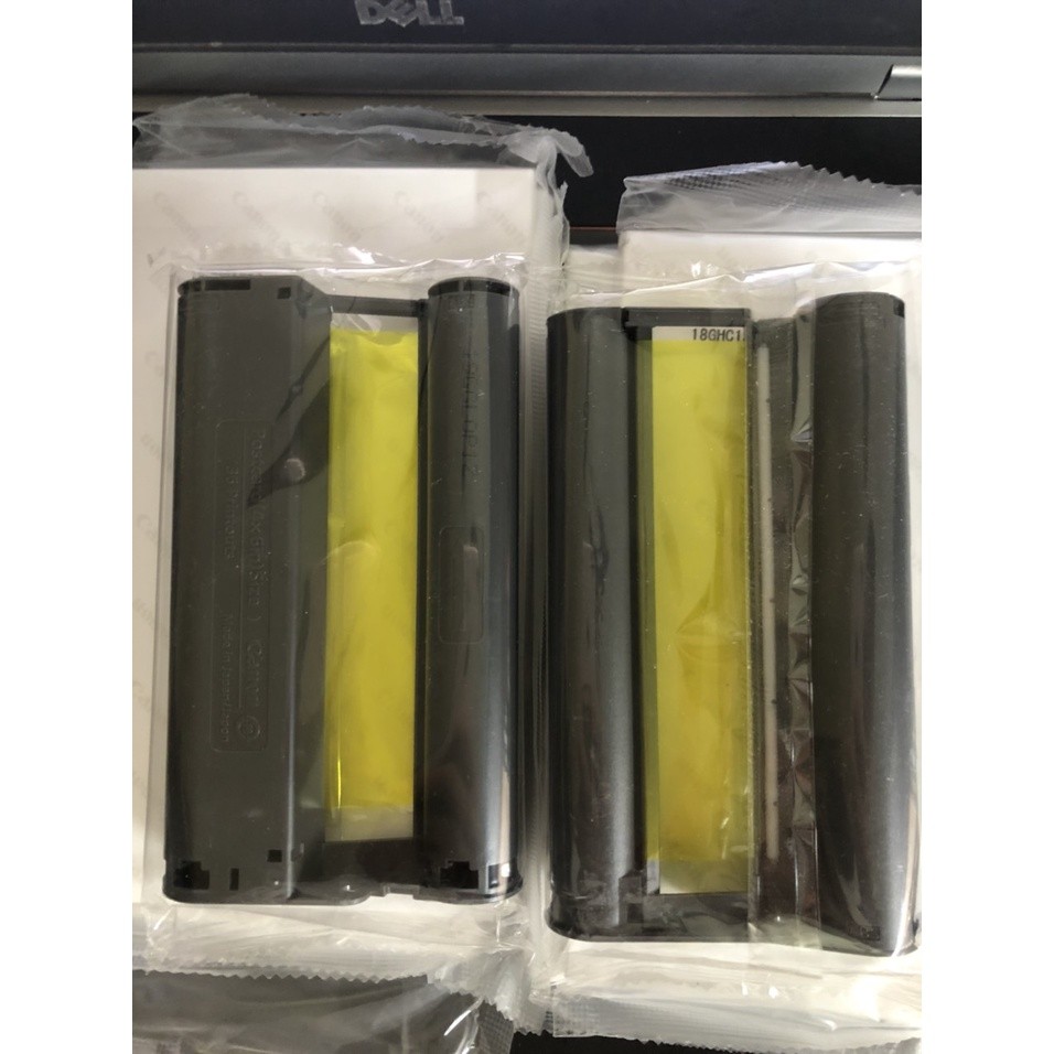 băng mực hộp giấy in ảnh canon kp108in in 36 ảnh/1 băng