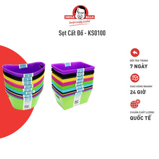 Sọt cất đồ hình ôvan/chữ nhật 3 cái uncle bills ks0100