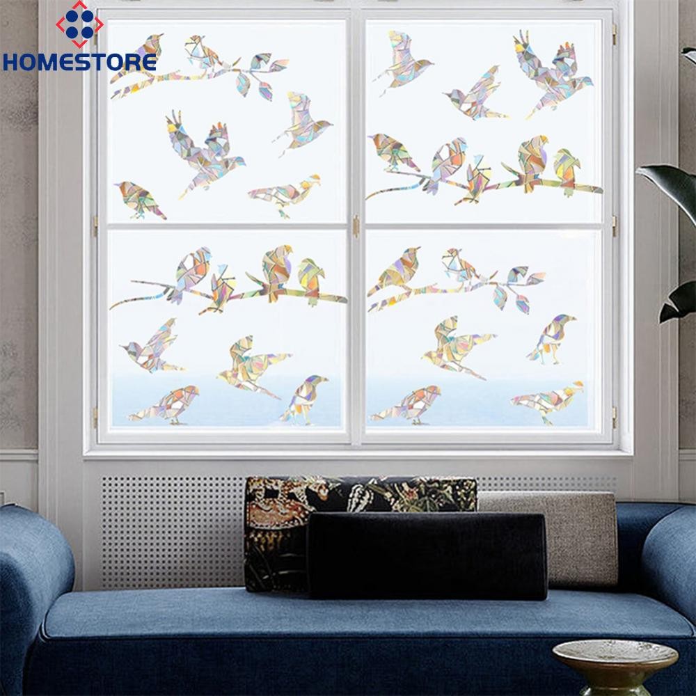 [Homestore]Bird Window Clings Diverse Size Selection Easy Application And Removal