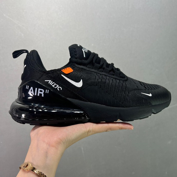 Giày chạy bộ thông thường Nike NK Air Max 270 màu đen D4NV