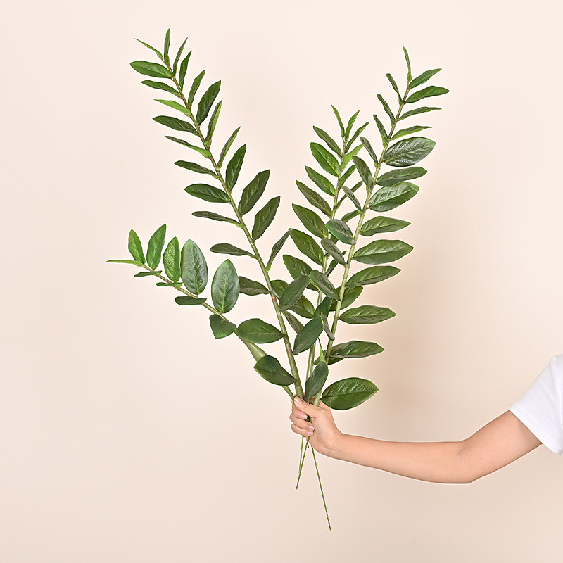 Nhân Tạo Lá Tiền Giả Đô La Bạch Đàn Lá Nhánh Cây Xanh Thân Trang Trí Cho Gia Đình Tiệc Cưới Trung Tâ