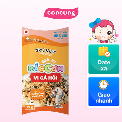Ăn Dặm Cho Con Gia vị rắc cơm Thuyền Xưa Vị Cá hồi 19g