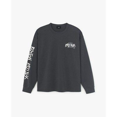 MLB - Áo sweatshirt unisex cổ tròn Basic Street Logo_3ATSB1054-43CGS